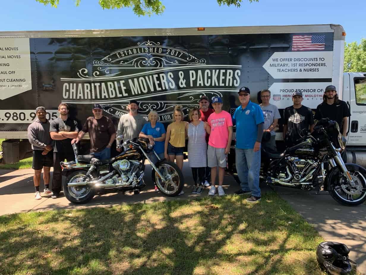 charitable moves and packers team