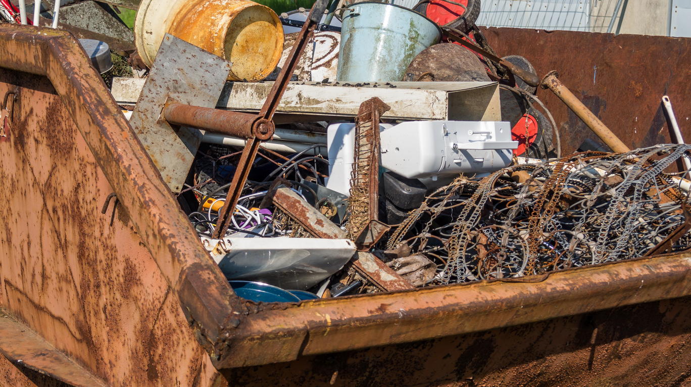 hauling junk off